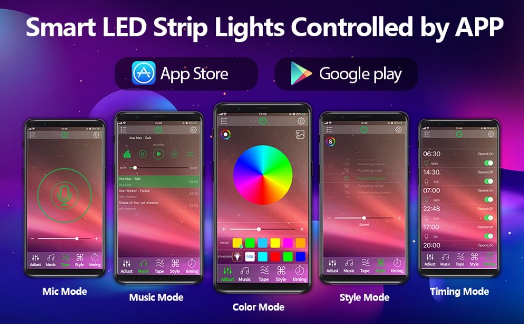 APP Iluminación feliz