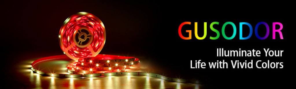 Gusodor tiras led bluetooth