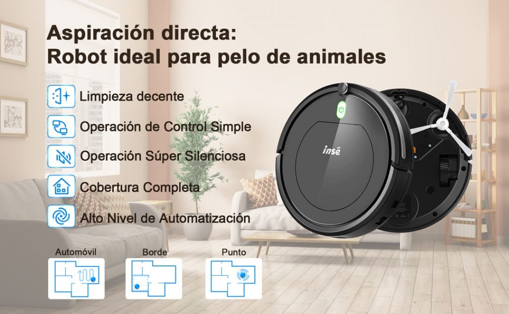 Robot ideal para pelo de mascotas