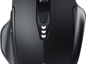 Uineer Ratón Inalámbrico con Pantalla de Batería Visible – El chollo perfecto por menos de 17€