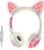 LIMSON Auriculares para Niños con Orejas de Gato