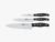 Lote Set Cuchillos de Cocina, 3 Piezas, Twin Pollux, Puntilla 10 cm, Fileteador 16 cm, Cebollero 20 cm, Acero Inoxidable, Profesional
