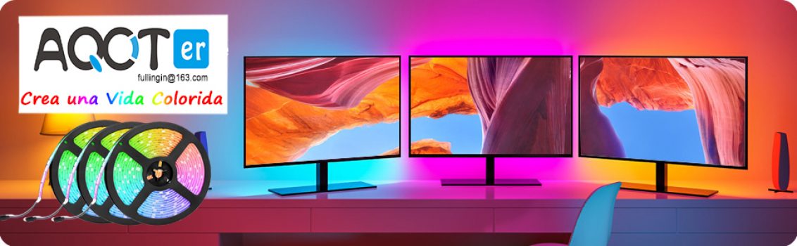 Chollo Tiras LED AQOTER 15M, Bluetooth 5050 RGB 450 | Dechollos