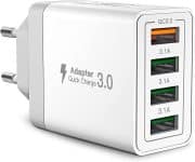 Cargador Aioneus USB de Pared,  Quick Charge 3.0