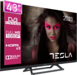Tesla – Televisor de 43″, Televisión Resolución FHD, No Smart OS, 2 Altavoces de 10W, Dolby Virtual Surround