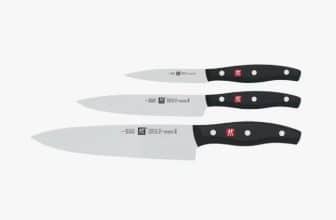 Lote Set Cuchillos de Cocina, 3 Piezas, Twin Pollux, Puntilla 10 cm, Fileteador 16 cm, Cebollero 20 cm, Acero Inoxidable, Profesional