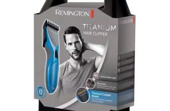 Máquina de Cortar Pelo Value Titanium – Remington – cortapelos inalámbrico, cuchillas titanio, 5 accesorios, 2 peines, 40 min autonomía