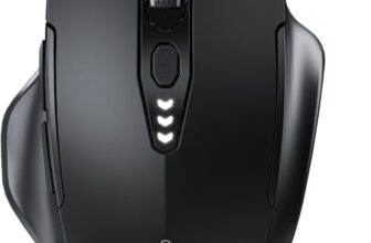 Uineer Ratón Inalámbrico con Pantalla de Batería Visible – El chollo perfecto por menos de 17€