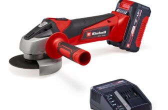 Chollo en Amazon: Amoladora Angular Einhell TC‑AG 18/115 Li Power X‑Change con batería y cargador incluidos