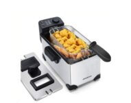 AIGOSTAR Freidora de 3 Litros (2200 W): la freidora potente, práctica y barata que necesitas en tu cocina