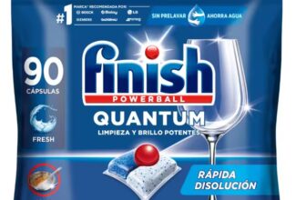 Finish Powerball Quantum – Pastillas para Lavavajillas (90 uds) Limpieza profunda al mejor precio