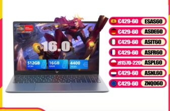 Portátil ACEMAGIC 16” FHD con Ryzen 7: el chollo perfecto para gamers y productividad en AliExpress
